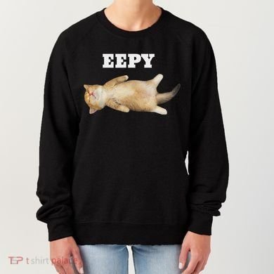 Eepy Cat Sleepy Cat Meme Women's Sweatshirt