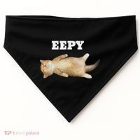 Eepy Cat Sleepy Cat Meme USA-Made Doggie Bandana thumb 0