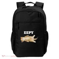 Eepy Cat Sleepy Cat Meme Backpack thumb 0