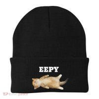 Eepy Cat Sleepy Cat Meme Beanie thumb 0