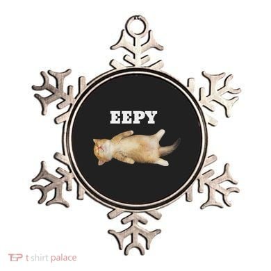 Eepy Cat Sleepy Cat Meme Ornament