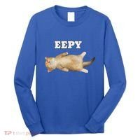 Eepy Cat Sleepy Cat Meme Long Sleeve Shirt thumb 0