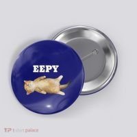 Eepy Cat Sleepy Cat Meme Button thumb 0