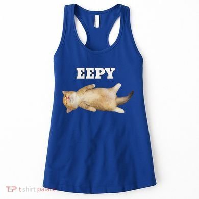 Eepy Cat Sleepy Cat Meme Women's Tank Top