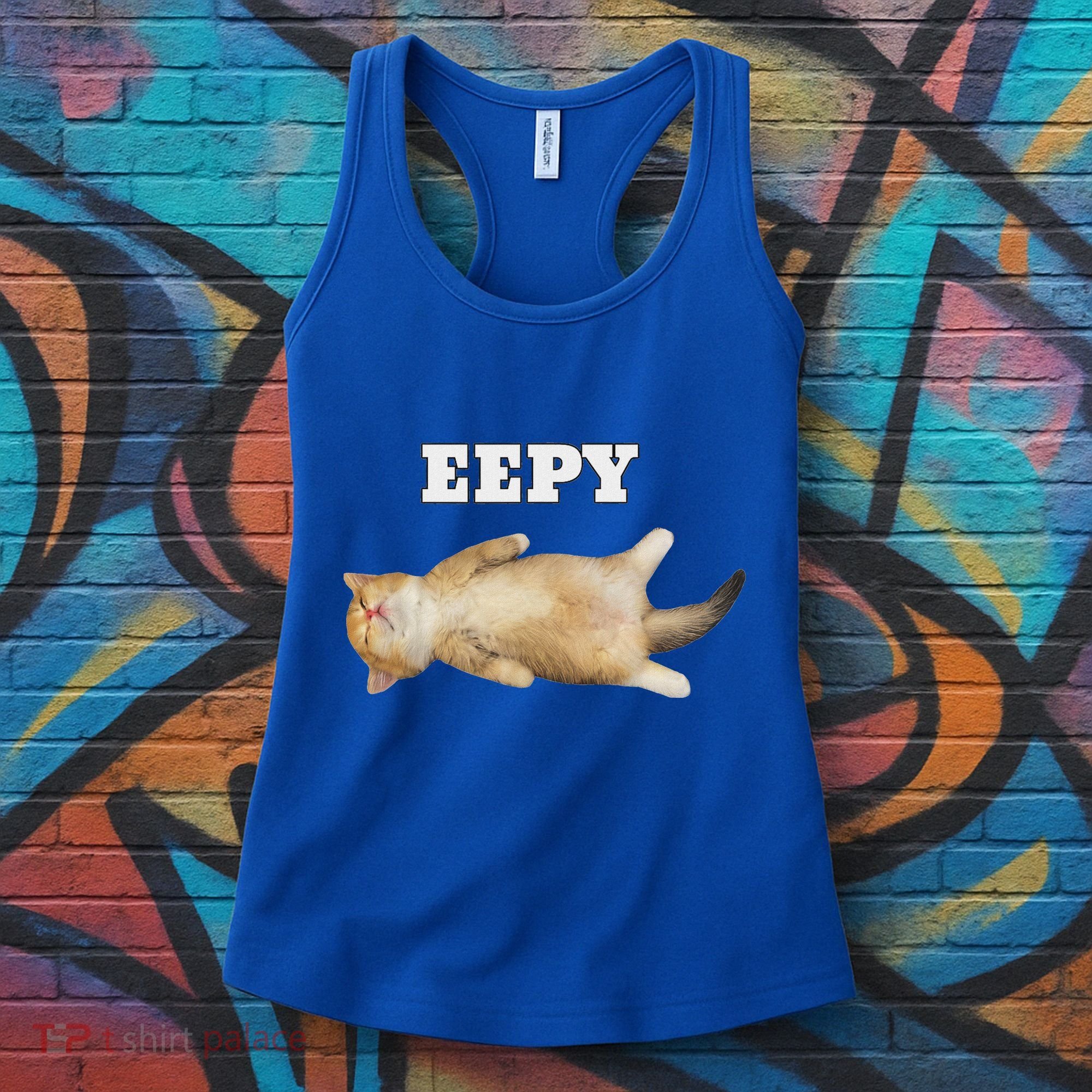 Eepy Cat Sleepy Cat Meme Women's Tank Top