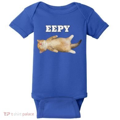 Eepy Cat Sleepy Cat Meme Baby Bodysuit