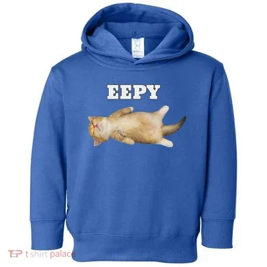 Eepy Cat Sleepy Cat Meme Toddler Hoodie