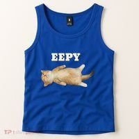 Eepy Cat Sleepy Cat Meme Tank Top thumb 2