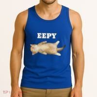 Eepy Cat Sleepy Cat Meme Tank Top thumb 3