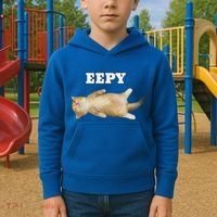 Eepy Cat Sleepy Cat Meme Kids Hoodie thumb 2