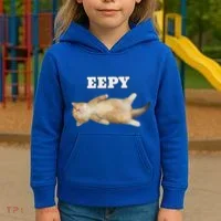 Eepy Cat Sleepy Cat Meme Kids Hoodie thumb 3
