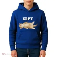 Eepy Cat Sleepy Cat Meme Kids Hoodie thumb 4