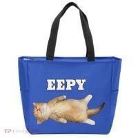 Eepy Cat Sleepy Cat Meme Tote Bag thumb 0