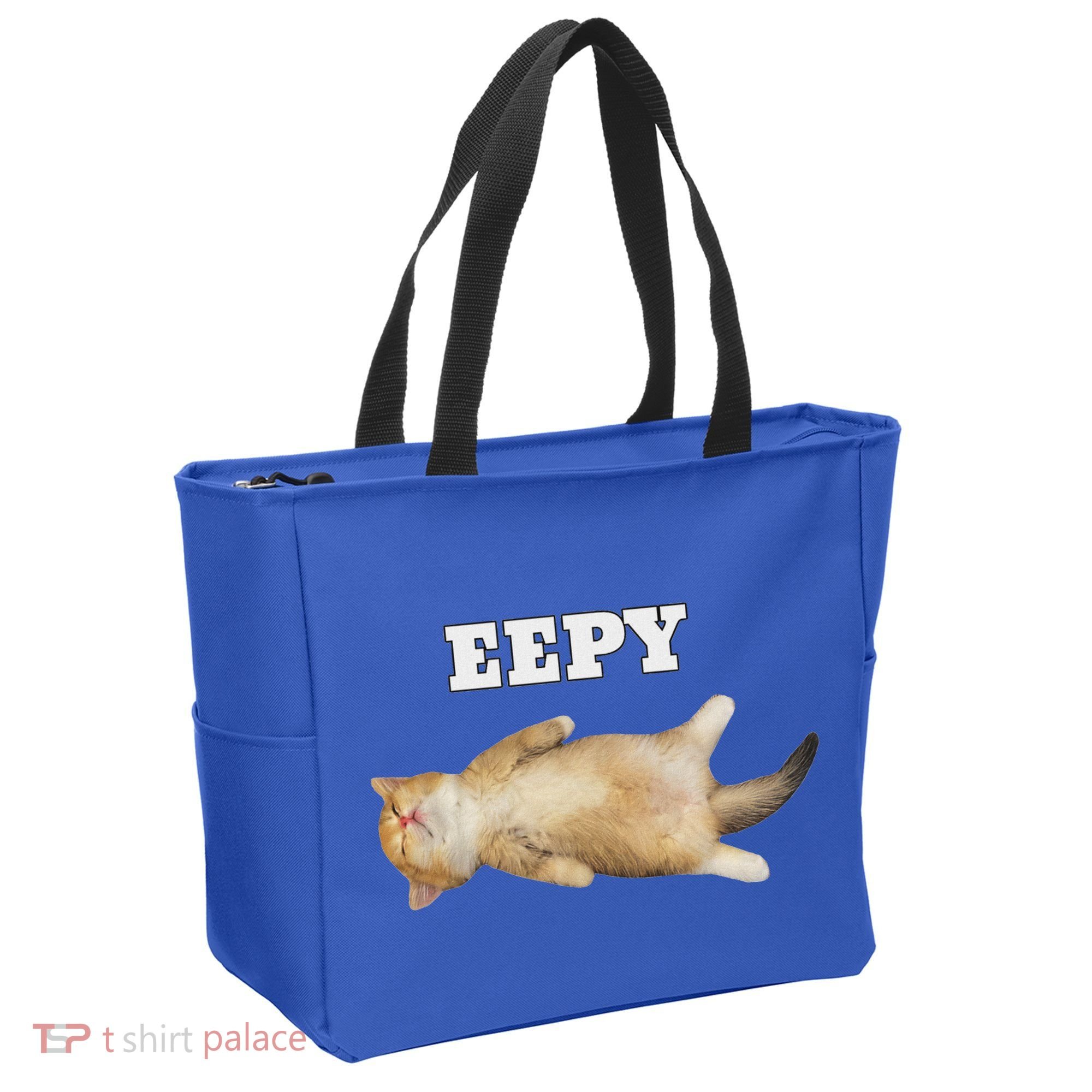 Eepy Cat Sleepy Cat Meme Tote Bag