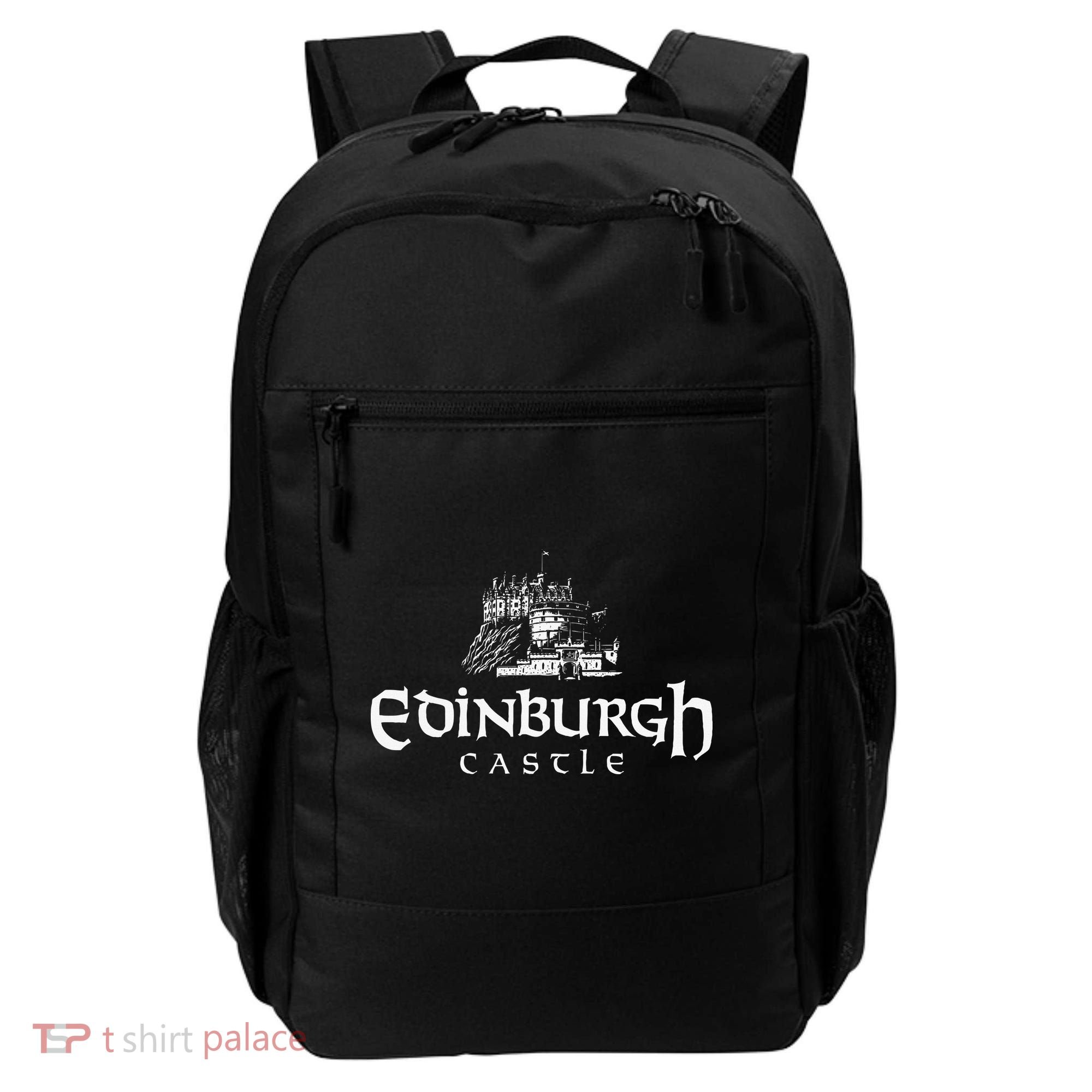 Edinbugh Castle Scotland Backpack