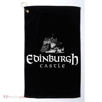 Edinbugh Castle Scotland Golf Towel