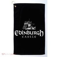 Edinbugh Castle Scotland Golf Towel thumb 0