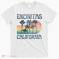 Encinitas California Summer Vacation Vintage T-Shirt thumb 0