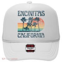 Encinitas California Summer Vacation Vintage Hat thumb 0