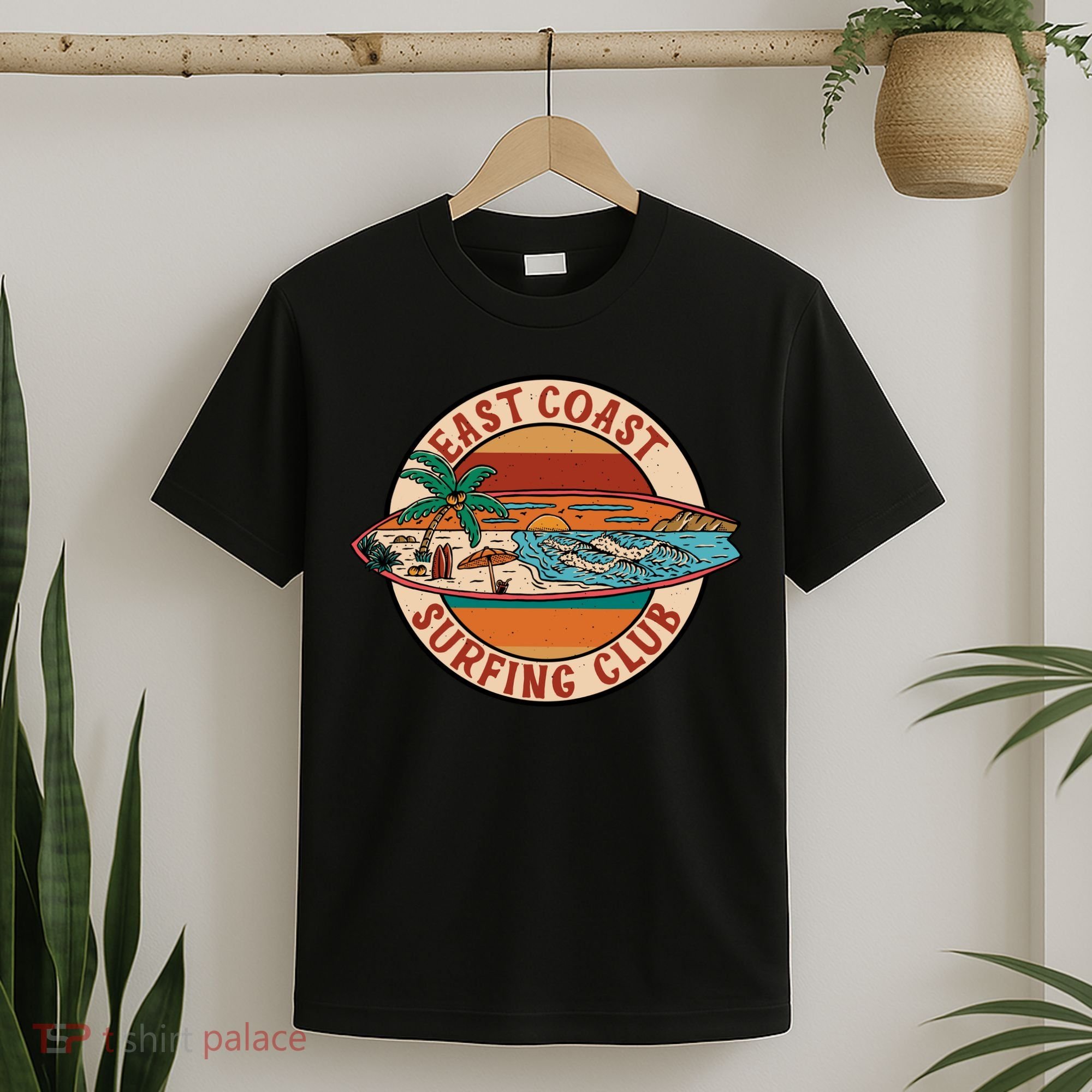 East Coast Surfing Club Summer Paradise T-Shirt