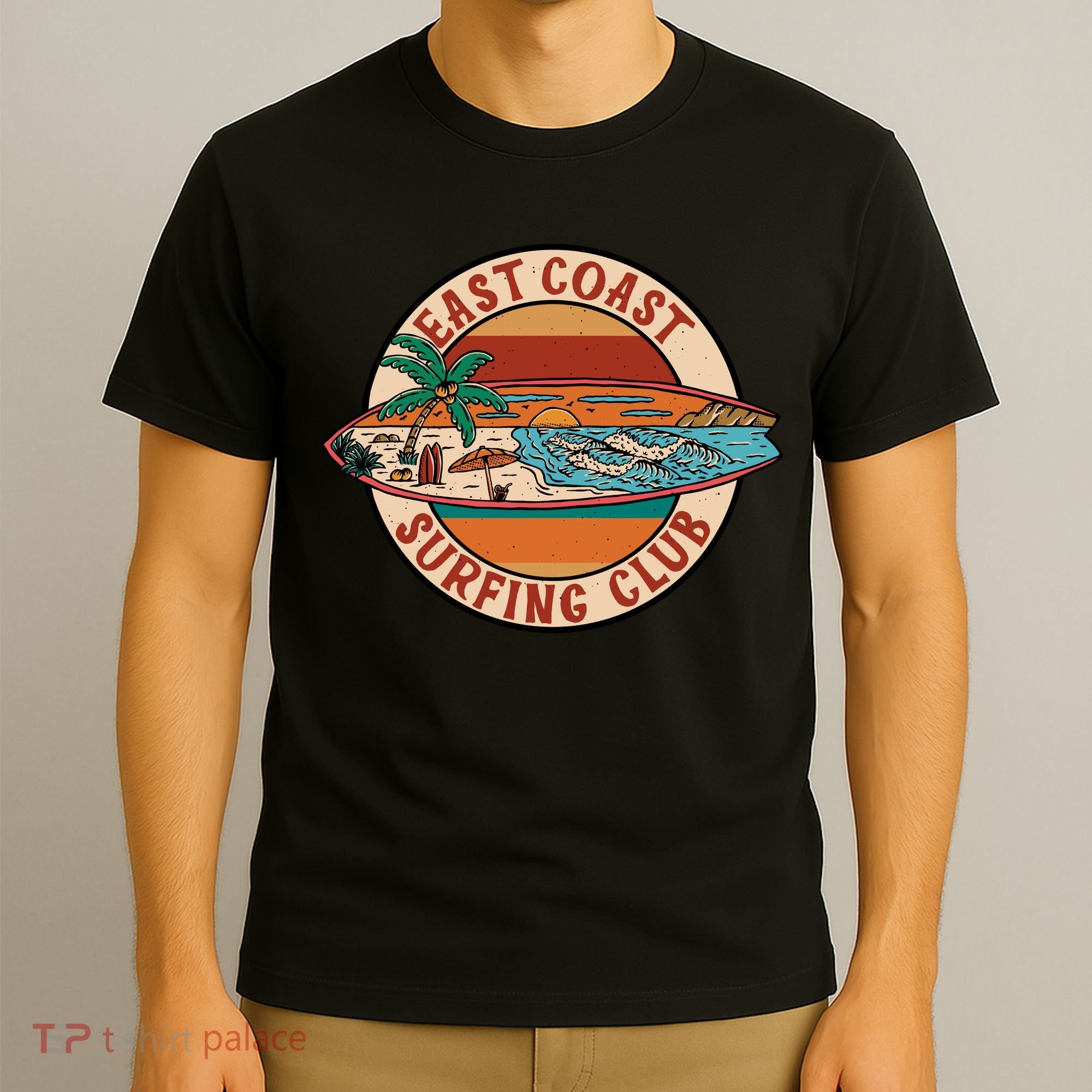 East Coast Surfing Club Summer Paradise T-Shirt