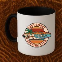 East Coast Surfing Club Summer Paradise Coffee Mug thumb 2