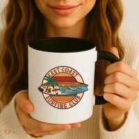 East Coast Surfing Club Summer Paradise Coffee Mug thumb 3
