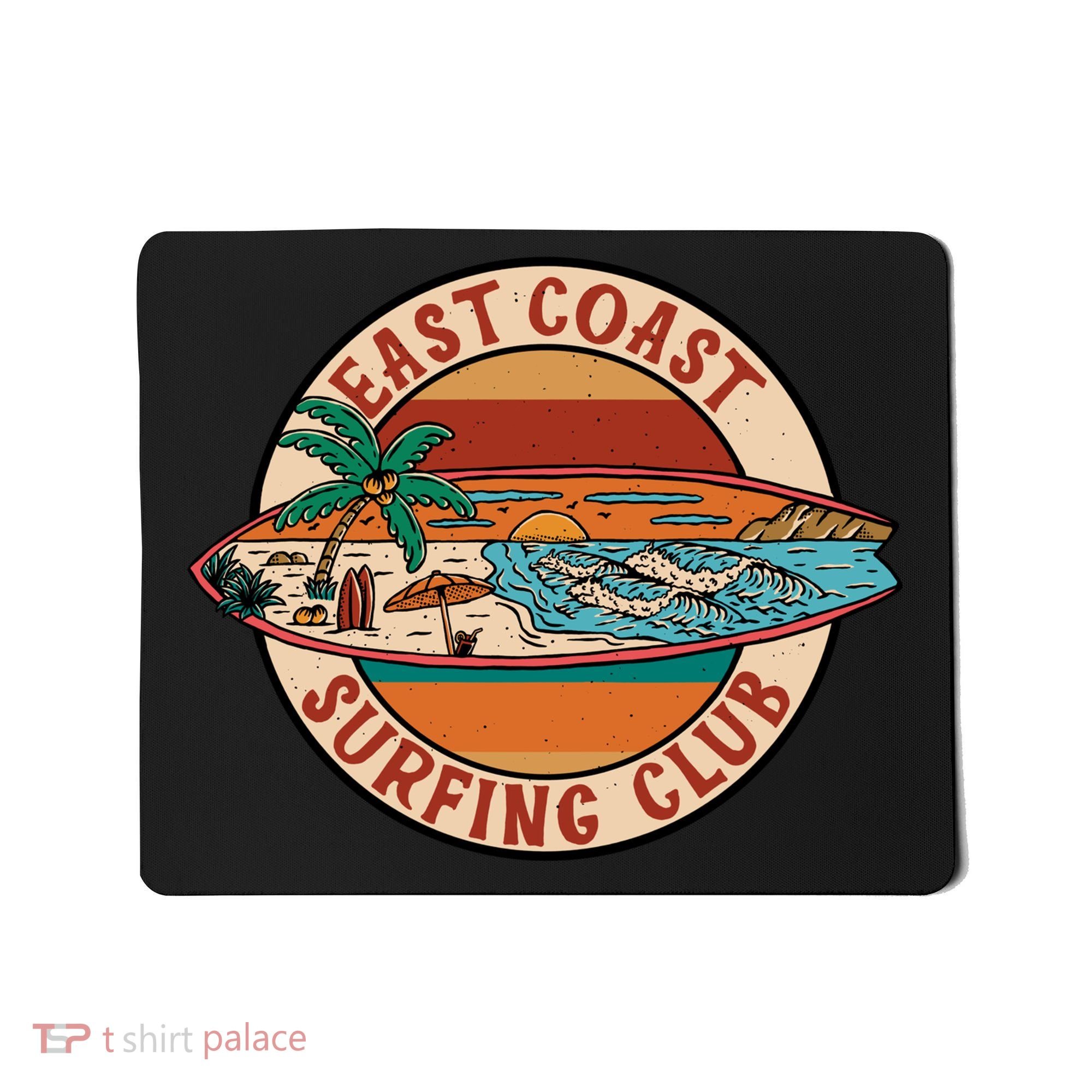 East Coast Surfing Club Summer Paradise Mousepad