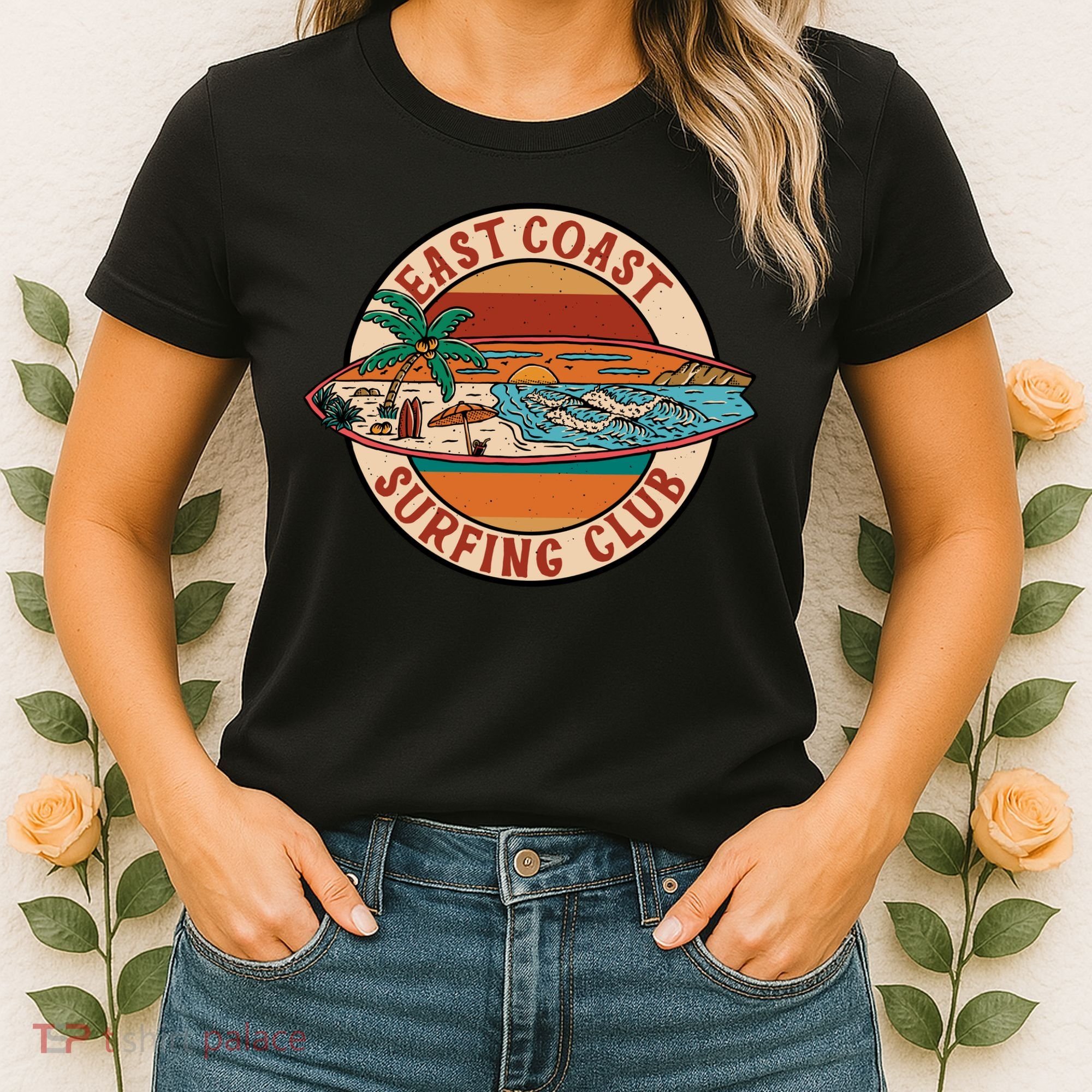 East Coast Surfing Club Summer Paradise Women's T-Shirt