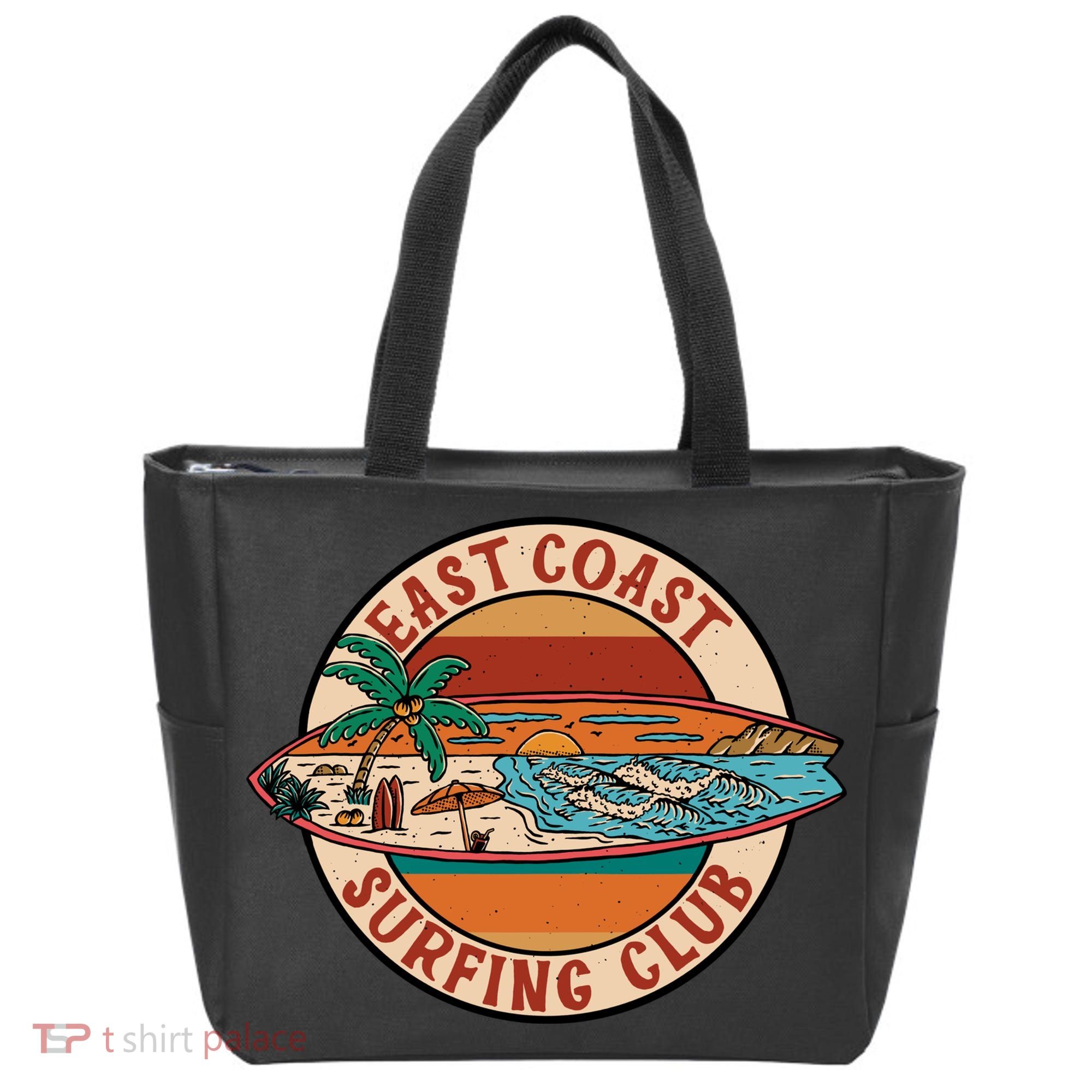 East Coast Surfing Club Summer Paradise Tote Bag