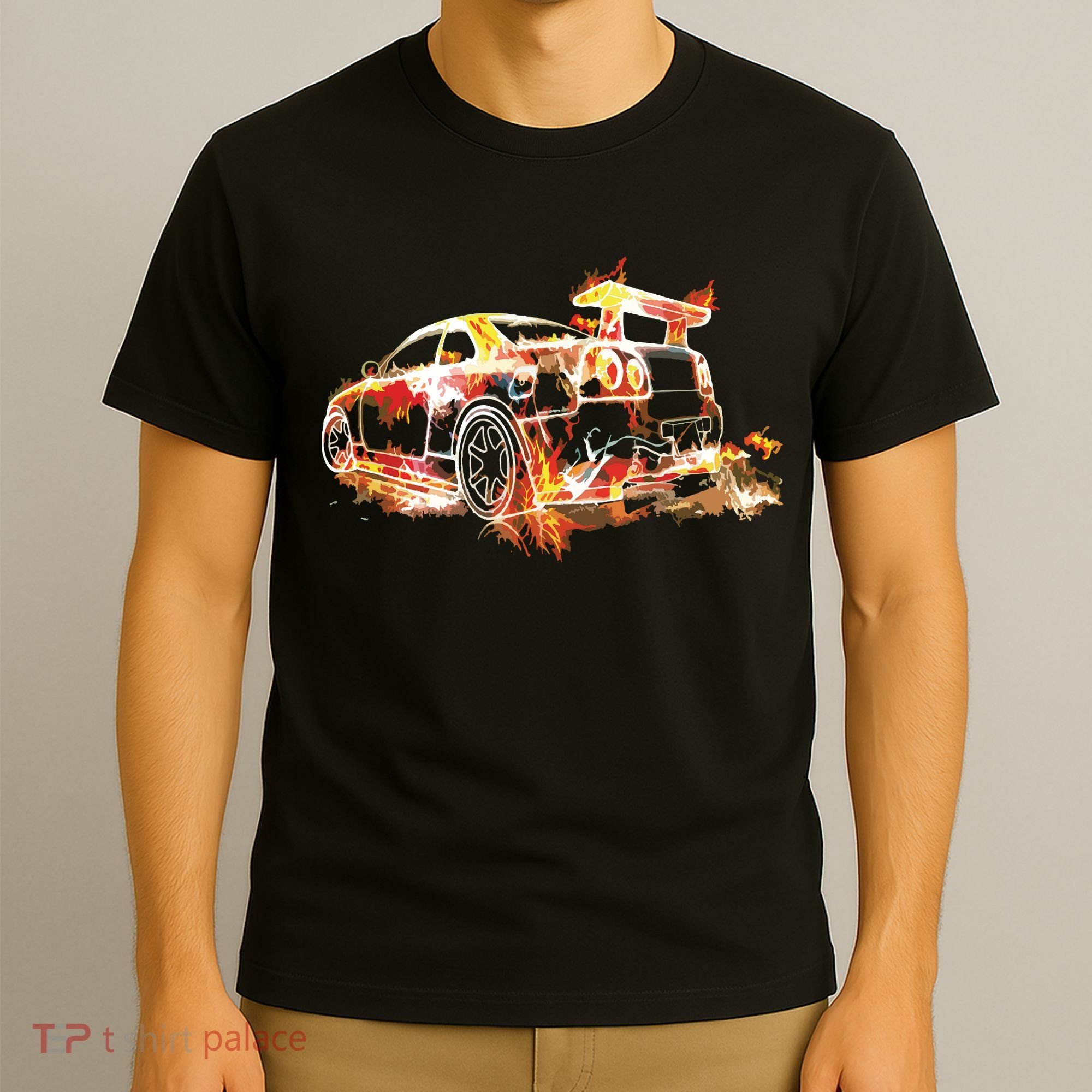 Exotic Car Supercharge Turbo Sports Car T-Shirt