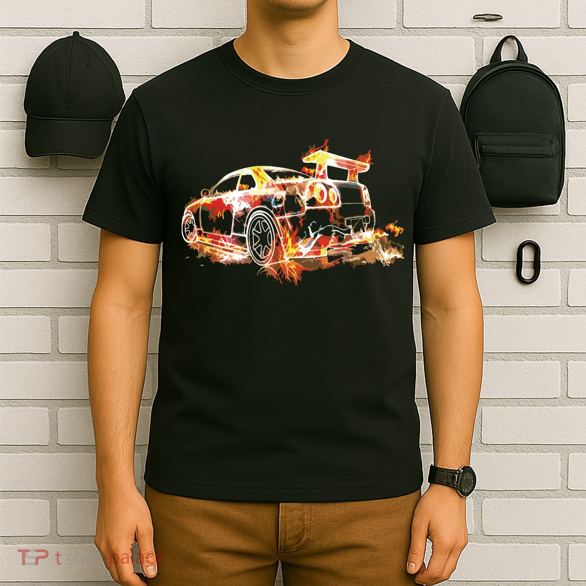 Exotic Car Supercharge Turbo Sports Car T-Shirt