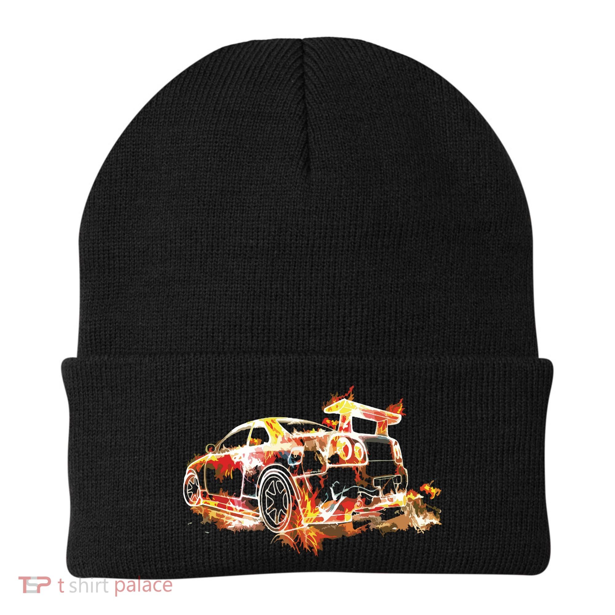 Exotic Car Supercharge Turbo Sports Car Beanie