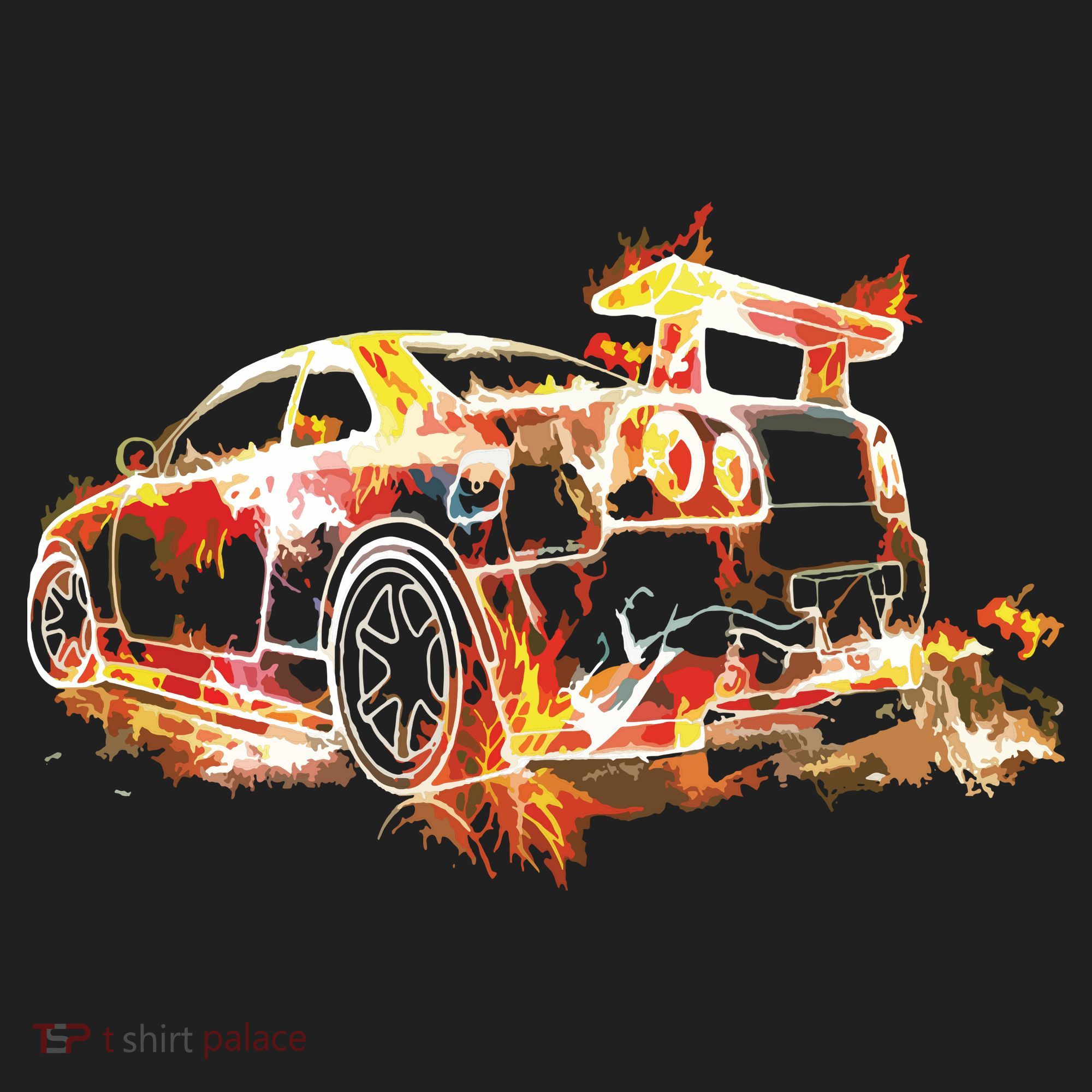 Exotic Car Supercharge Turbo Sports Car Tumbler