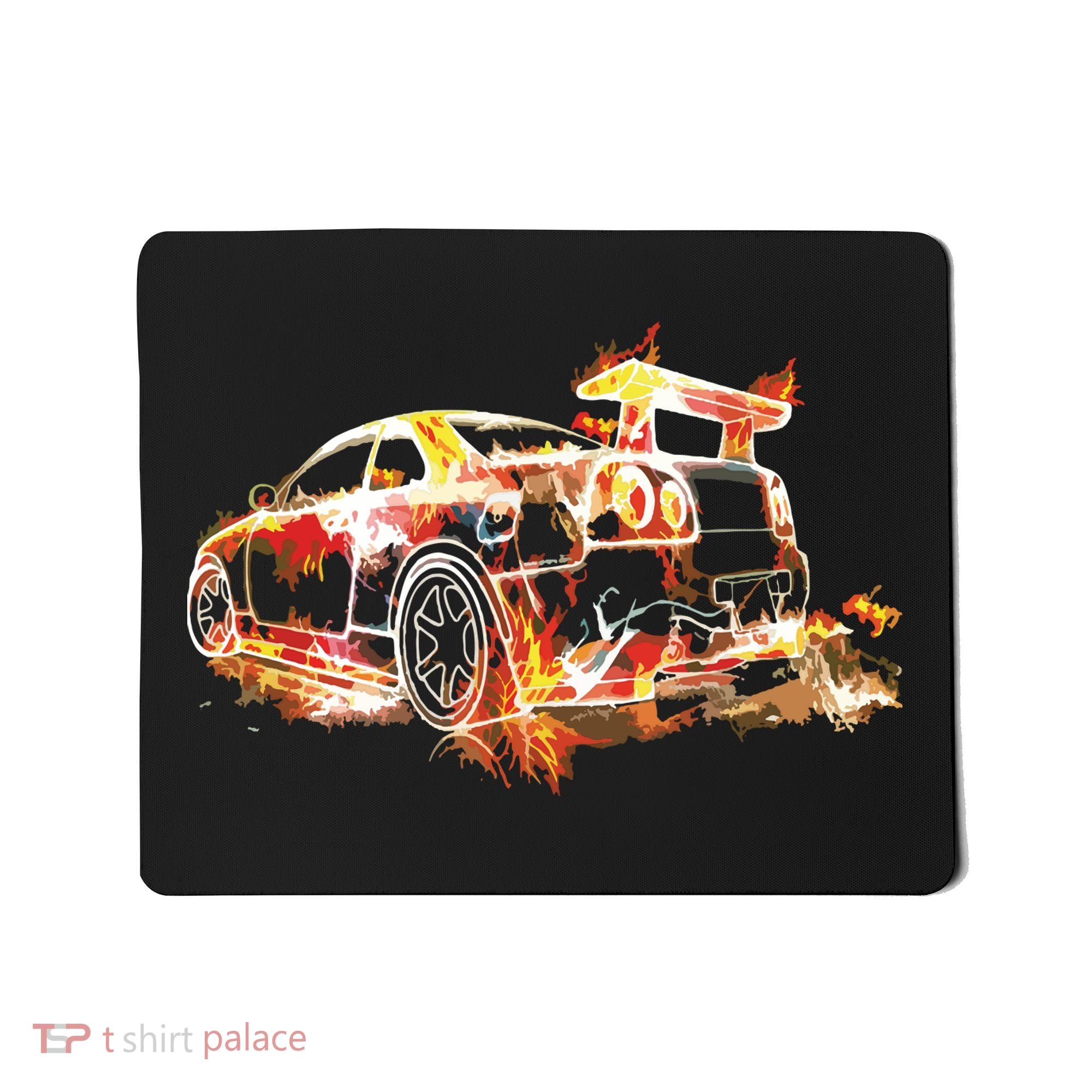 Exotic Car Supercharge Turbo Sports Car Mousepad