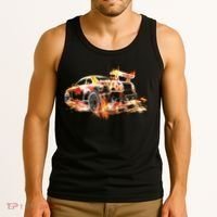 Exotic Car Supercharge Turbo Sports Car Tank Top thumb 3