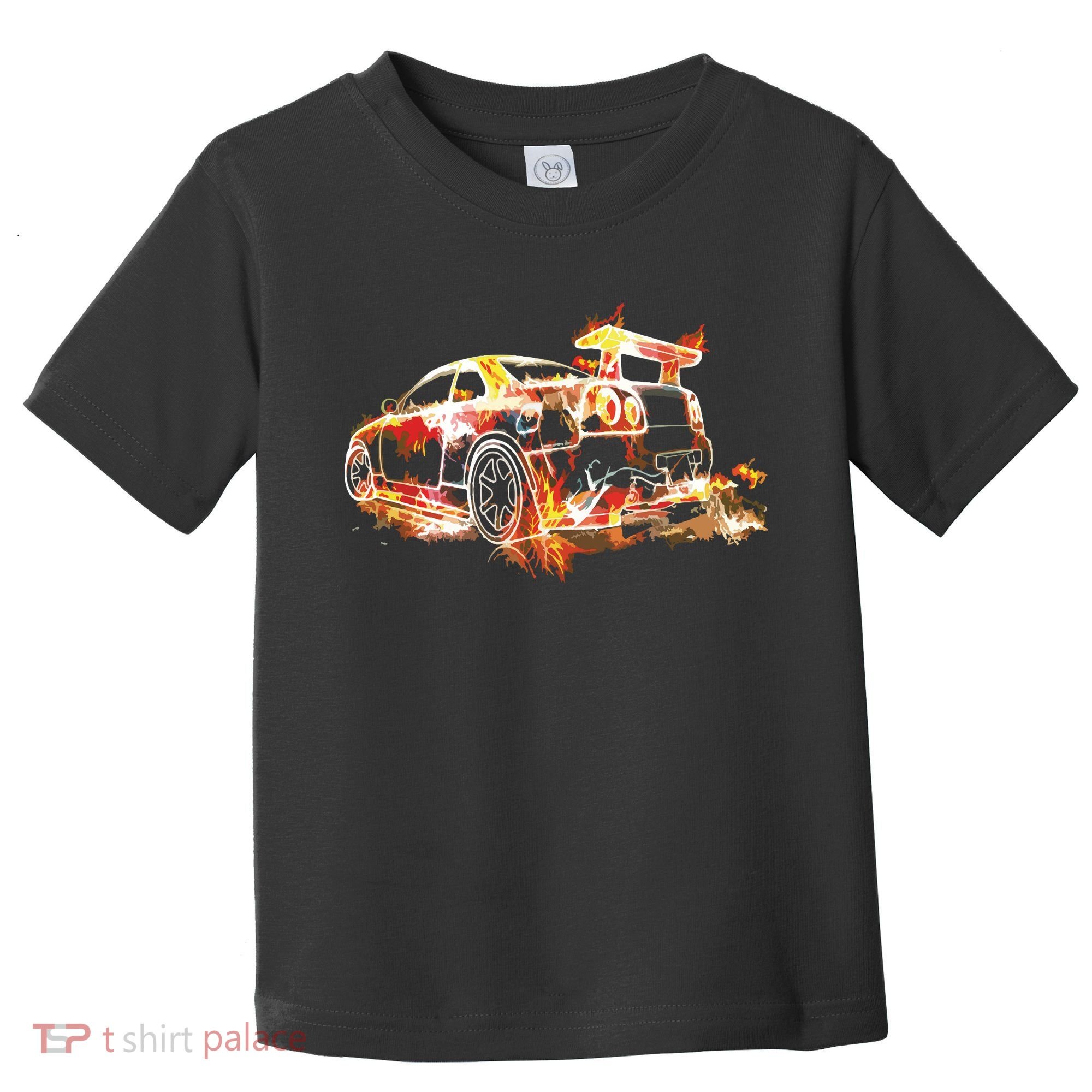 Exotic Car Supercharge Turbo Sports Car Toddler T-Shirt