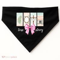 Easter Coquette True Story Jesus Religious Christian USA-Made Doggie Bandana thumb 0