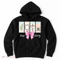 Easter Coquette True Story Jesus Religious Christian Hoodie thumb 0