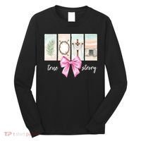 Easter Coquette True Story Jesus Religious Christian Long Sleeve Shirt thumb 0