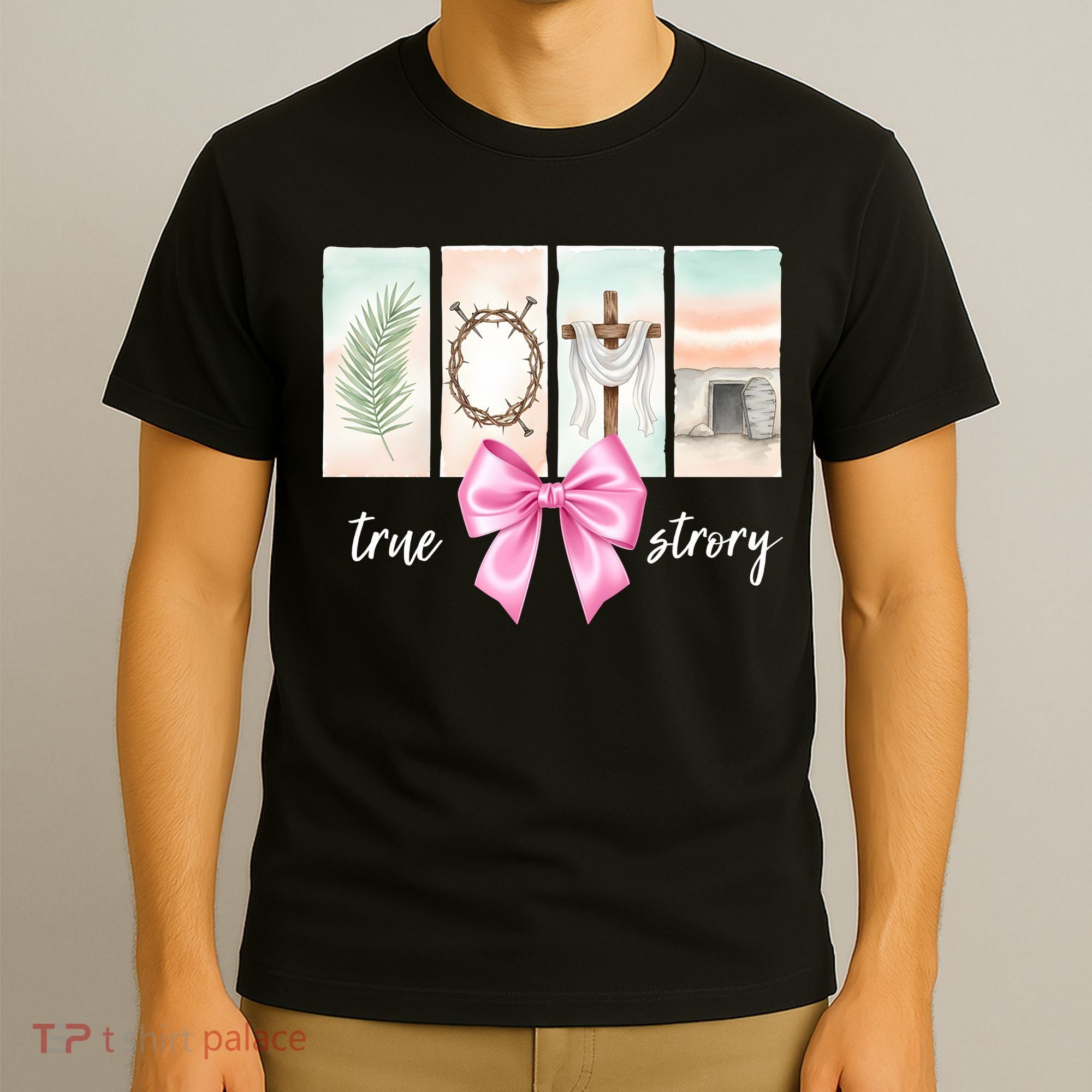 Easter Coquette True Story Jesus Religious Christian T-Shirt