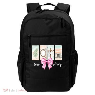 Easter Coquette True Story Jesus Religious Christian Backpack