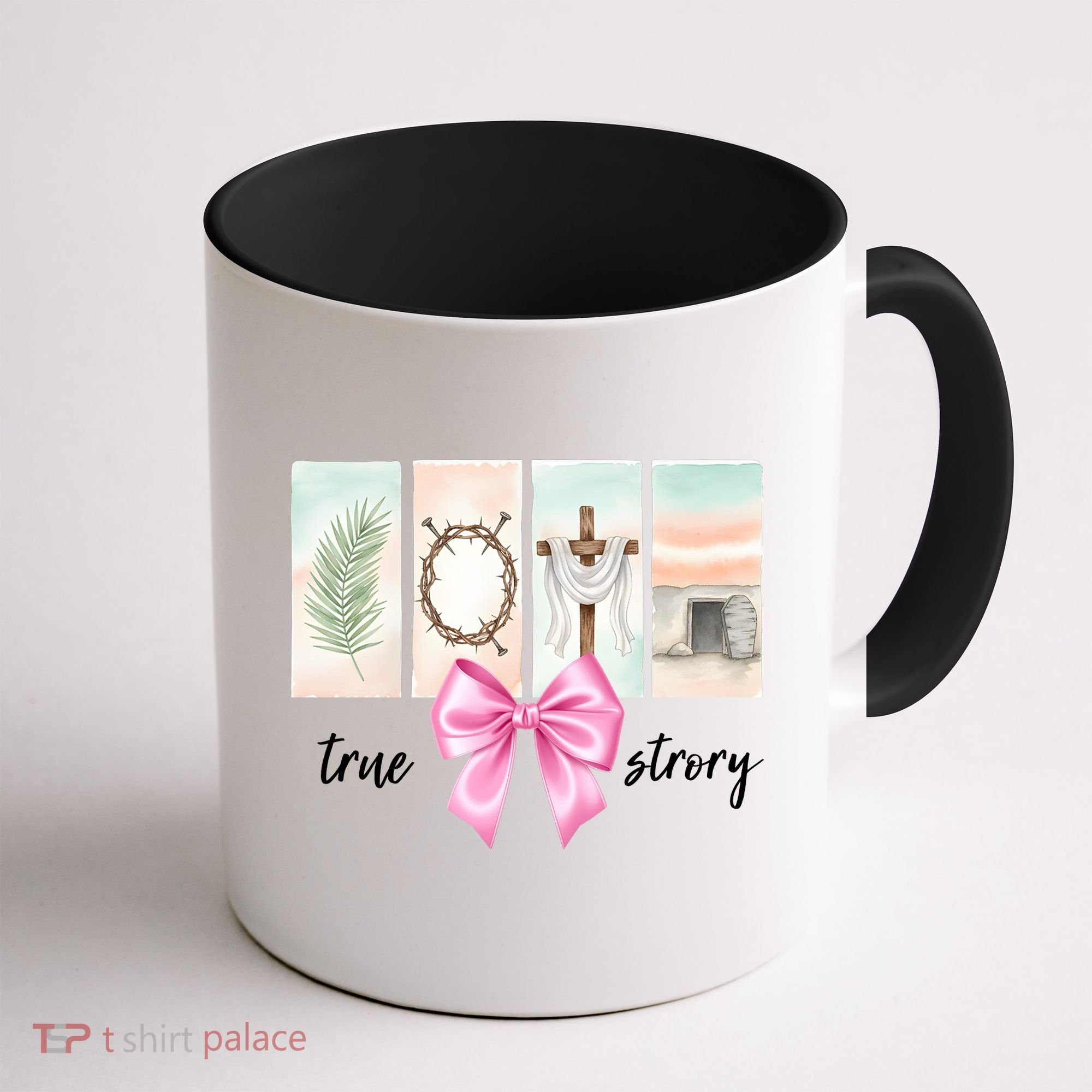 Easter Coquette True Story Jesus Religious Christian Coffee Mug