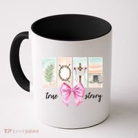 Easter Coquette True Story Jesus Religious Christian Coffee Mug thumb 0