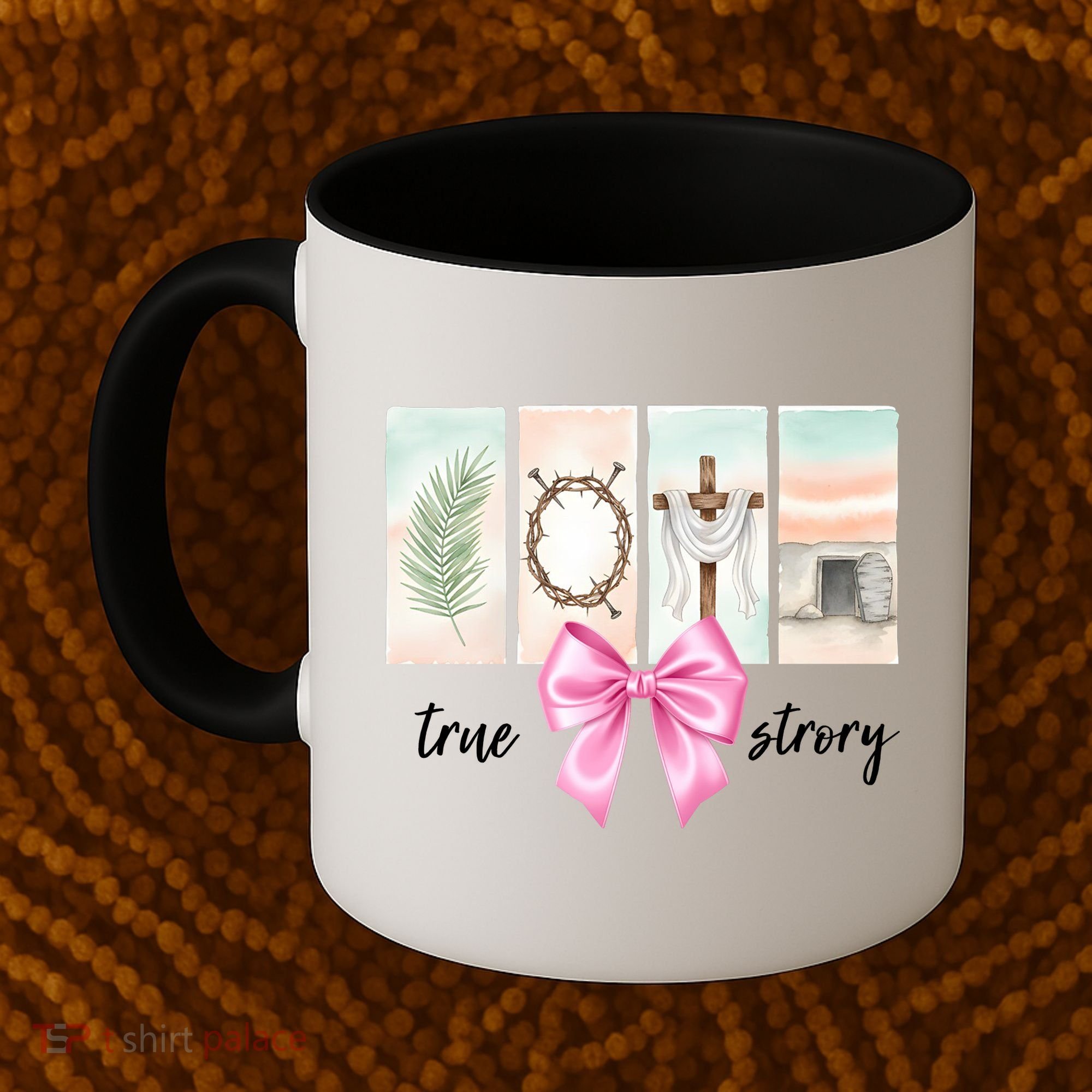 Easter Coquette True Story Jesus Religious Christian Coffee Mug
