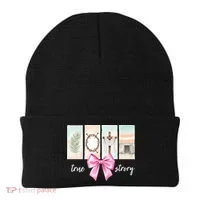 Easter Coquette True Story Jesus Religious Christian Beanie thumb 0