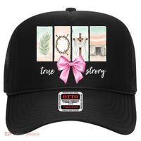 Easter Coquette True Story Jesus Religious Christian Hat thumb 0