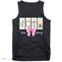 Easter Coquette True Story Jesus Religious Christian Tank Top thumb 0