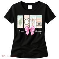 Easter Coquette True Story Jesus Religious Christian Women's T-Shirt thumb 0