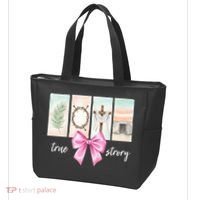 Easter Coquette True Story Jesus Religious Christian Tote Bag thumb 3